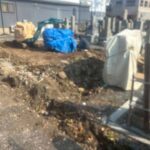 桑名市佛眼院　永代供養墓工事　⑱掘削